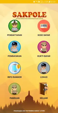 SAKPOLE e-SAMSAT JATENG android App screenshot 4